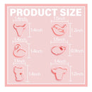 JARTIAN Animal Shaped Polymer Clay Cutter Set | 6 Pieces Clay Earring Cutter for Polymer Clay Jewelry Supplies