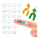 Polymer Clay Cutters For Earrings | Set Of 20 Small Polymer Clay Cutters For Polymer Clay Jewelry | Clay Molds