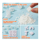 Polymer Clay Cutters For Earrings | Set Of 20 Small Polymer Clay Cutters For Polymer Clay Jewelry | Clay Molds