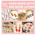 JARTIAN Leaf Shaped Polymer Clay Cutter Set | 10 Pieces Clay Earring Cutters for Polymer Clay Jewelry Supplies