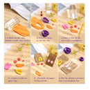 NAKOE Polymer Clay Cutters with 8 Punch Tools | 14 Piece Sculpting Tool Set | Clay Cutters