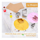 Caydo 44 Shape Polymer Clay Cutter Set | Clay Earring Cutters Kit with 6 Pieces Polymer Clay Tools