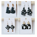 Keoker 24 Mini Screw Handle Clay Cutters | Polymer Clay Cutters For Earrings | Small Clay Cutters