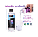 LET’S Resin Resin Coaster Molds Kit | 16oz Resin Starter Kit for Beginners | Includes Epoxy Resin