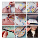 24 Polymer Clay Cutters With Cards And Earring Hooks | Clay Cutters For Making Polymer Clay Jewelry