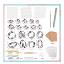 Polymer Clay Earring Cutters | Clay Tools For Polymer Clay With Transfer Printing | Detail Needle Sanding And Polishing Tool