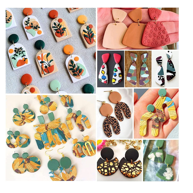 BABORUI | Set Of 118 Polymer Clay Cutters | Set of 18 Clay Cutters for Polymer Clay Jewelry
