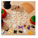 Halloween Polymer Clay Cutters To Make Earrings 12 Shapes Clay Cutters For Halloween Party