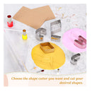 Fallen | Set Of 195 Polymer Clay Cutters | 50 Shapes Stainless Steel Clay Cutters