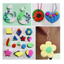 Mini Cookie Cutter Set | 30 Pieces | Porma Of Heart | star | flower | Cookie Cutters | Polymer Clay Cutters For Kids