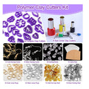 BABORUI 200 Polymer Clay Cutters | Set Of 22 Clay Cutters | 8 Circle Clay Earring Cutters With 170 Pieces Kit