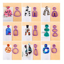 18 Polymer Clay & Gold Foil Cutters | To Make Clay Earrings | Jewelry Kit | molds | U Shape Geometric Circle Tool Set
