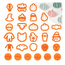 TAINSKY Polymer Clay Cutter Set for Making Halloween Earrings | Clay Earring Cutters