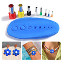 BABORUI 200 Polymer Clay Cutters | Set Of 22 Clay Cutters | 8 Circle Clay Earring Cutters With 170 Pieces Kit