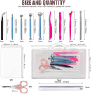 Phedra Air Dry Clay Tools Kit | Variety Beginners, Professional, Including Clay Mat, Curved Scissors, Acrylic Clay Roller, Acrylic Sheet