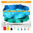 Set Of 169 Polymer Clay Cutters | 39 Shapes | 40 Notched Stainless Steel Clay Earring Cutters