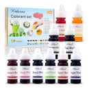 Ktdorns Soap Dye Set for Soap Making | 10 Liquid Soap Coloring Colors
