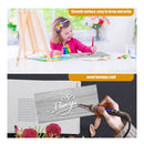 3 Piece Unfinished Wood Sign | Rectangular | Blank | To Hang | Decorative Wooden Plaque | Wooden Sign With Ropes For Crafts