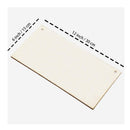 JANOU 3 Pieces Unfinished Wood Sign Blank Rectangle Hanging Wood Plaque DIY