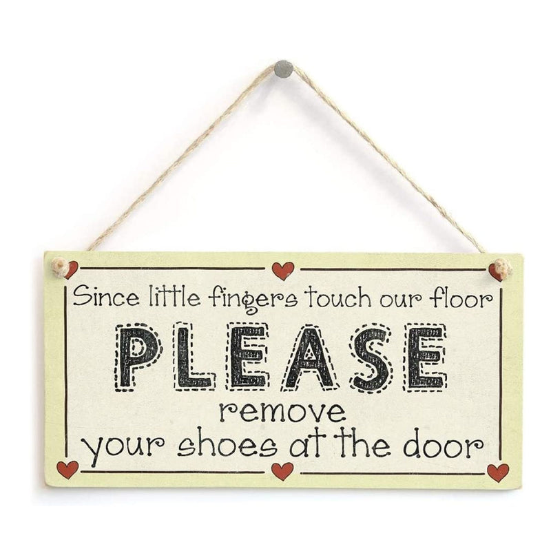 JANOU 3 Pieces Unfinished Wood Sign Blank Rectangle Hanging Wood Plaque DIY