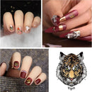 Nail Art Sticker Decals For Women Girls | 3D Self-Adhesive Nail Decals Design | Manicure Decoration Nail Art Supplies