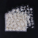 30 Sheets Nail Art Stickers,Self-Adhesive Nail Decals | 3D Blossom Flower Art Design For DIY Nails