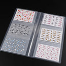 Nail Art Sticker Storage Book Display Collecting Album | Nail Art Decals Storage Book Manicure Designer Tools
