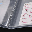 Nail Art Sticker Storage Book Display Collecting Album | Nail Art Decals Storage Book Manicure Designer Tools