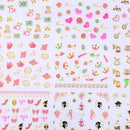 Nail Art Stickers | 30 Sheets Self-Adhesive Nail Decals With Patterns Art Design For DIY Nails Design Manicure Decoration Accessories Decals