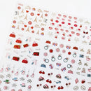 Nail Art Stickers | 30 Sheets Self-Adhesive Nail Decals With Patterns Art Design For DIY Nails Design Manicure Decoration Accessories Decals