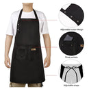 Hongsome Artist Apron | Garden Pottery Painting Aprons For Adults And Women | 3 Pockets