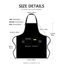 Hongsome Artist Apron | Garden Pottery Painting Aprons For Adults And Women | 3 Pockets