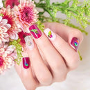 18 Sheets Butterfly Nail Art Stickers Decals | 3D Holographic Self-Adhesive Nail Decals | Colorful Laser Butterfly Nail Stickers  Butterfly