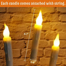 Halloween Decorations | Floating LED Candles with Remote Control | Witch Halloween Decor Christmas Party Supplies Birthday Wedding Indoo