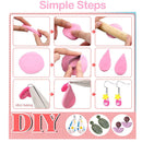 200 Shape Polymer Clay Cutter Set | 49 Shapes Clean Cut Clay Cutters With Hooks For Earring Cards