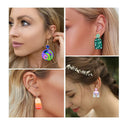 27 Polymer Clay Cutters | 12 Stainless Steel Shapes | Cutting Tools | Earring Card Molds