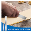 Flexible Polymer Clay Cutters | 8 Inch 4 Inch Carbon Steel Blade, Polymer Clay Cutting Tools | 6