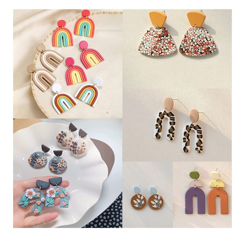 117 Polymer Clay Cutters | Bohemian Clay Earring Cutters | Clay Cutters For Polymer Clay Jewelry