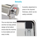 Polymer Clay Press Machine | Craft Clay Mixing Machine And 40 Piece Polymer Clay Cutter Mold