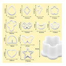 12 Pieces Polymer Clay Cutters for Making Clay Earrings | Clay Earring Making Kit