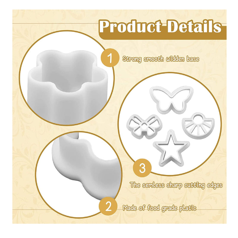 12 Pieces Polymer Clay Cutters for Making Clay Earrings | Clay Earring Making Kit