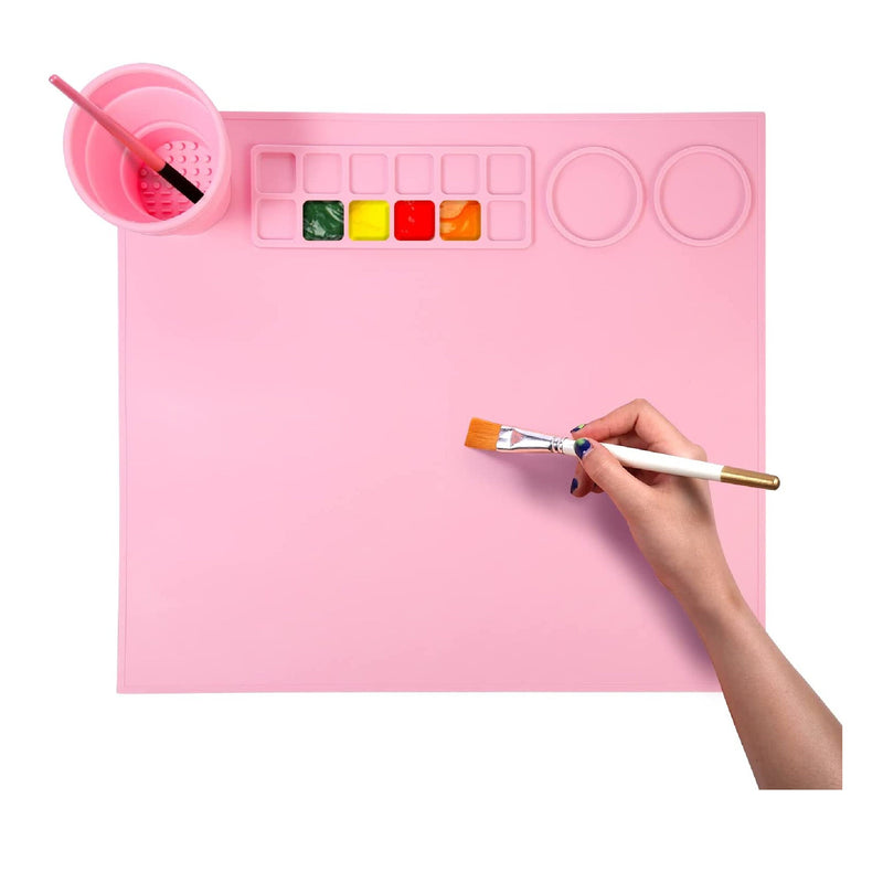 Silicone Painting Mat for Craft Nonstick Craft Mat Silicone Sheet Crafting  for DIY Creation 