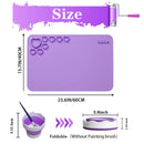 Silicone Mat For Crafts | 24" x 16" Silicone Painting Mat For Resin Jewelry Casting Molds | Silicone Pad For Crafts