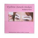 24PCS Eyebrow Stencils Eyebrow Drawing Guide Makeup Template DIY Tools For Beginners
