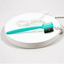 5pcs 2 In 1 Double Head Eyebrow Brush & Eyebrow Comb Eyelash Comb Makeup Tools Beauty Tool For Woman Girl