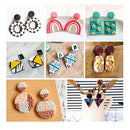 Polymer Clay Cutters Kit | 136 Pieces | 28 Shapes | Polymer Clay Molds | Clay Cutters For Stainless Steel Earrings