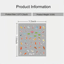 Kinds Of Hearts 5D Nail Stickers DIY Acrylic Engraved Nail Manicure Decoration