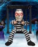 2022 Hanging Ghosts Halloween Decor | Yelling Scary Animated Halloween Decorations Indoor Outdoor Skeleton Halloween Decoration