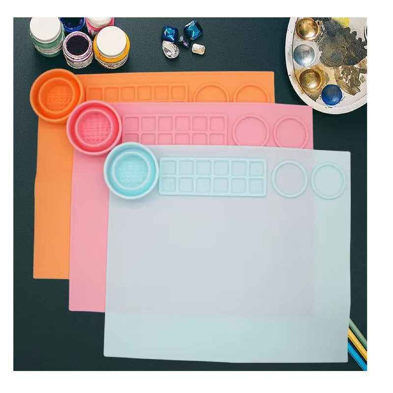 Silicone Craft Mat Large Silicone Mat For Crafts Anti-skid Multipurpose Mat  Crafts Mat For Epoxy