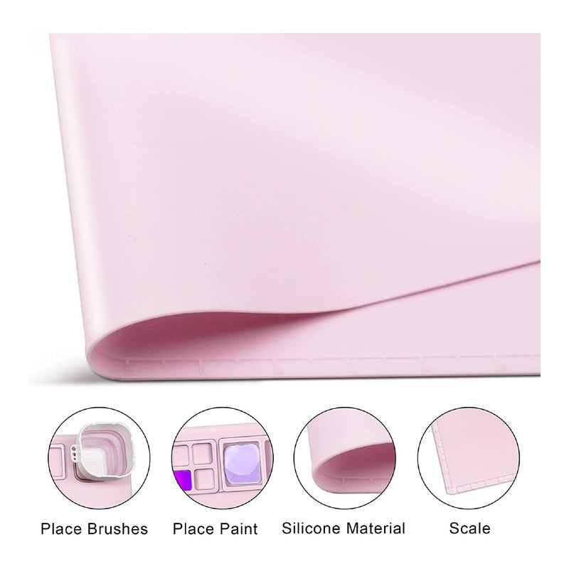 Silicone Craft Mat | Silicone Mat For Resin Casting| 20 x 16 Inch Non-Stick Silicone Sheet | Silicone Mat